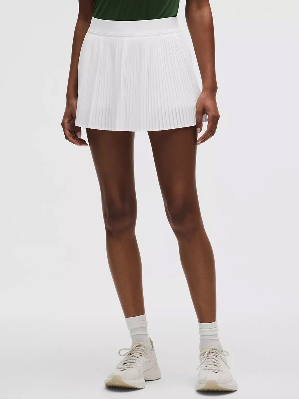 Lululemon White Pleated Tennis Skirt sz 4